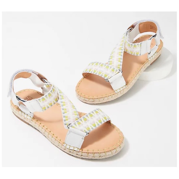 Frye Shoes - Frye Cole Asymmetrical Sandal Lime Multi New in a